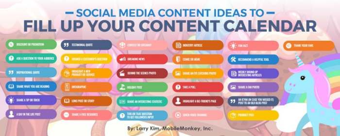 Social Media Content Ideas